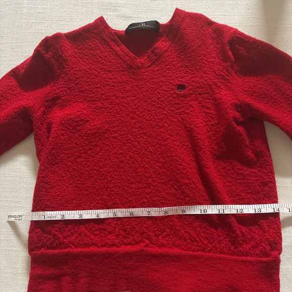 Carolina Herrera red cotton sweater - Picture 7 of 7